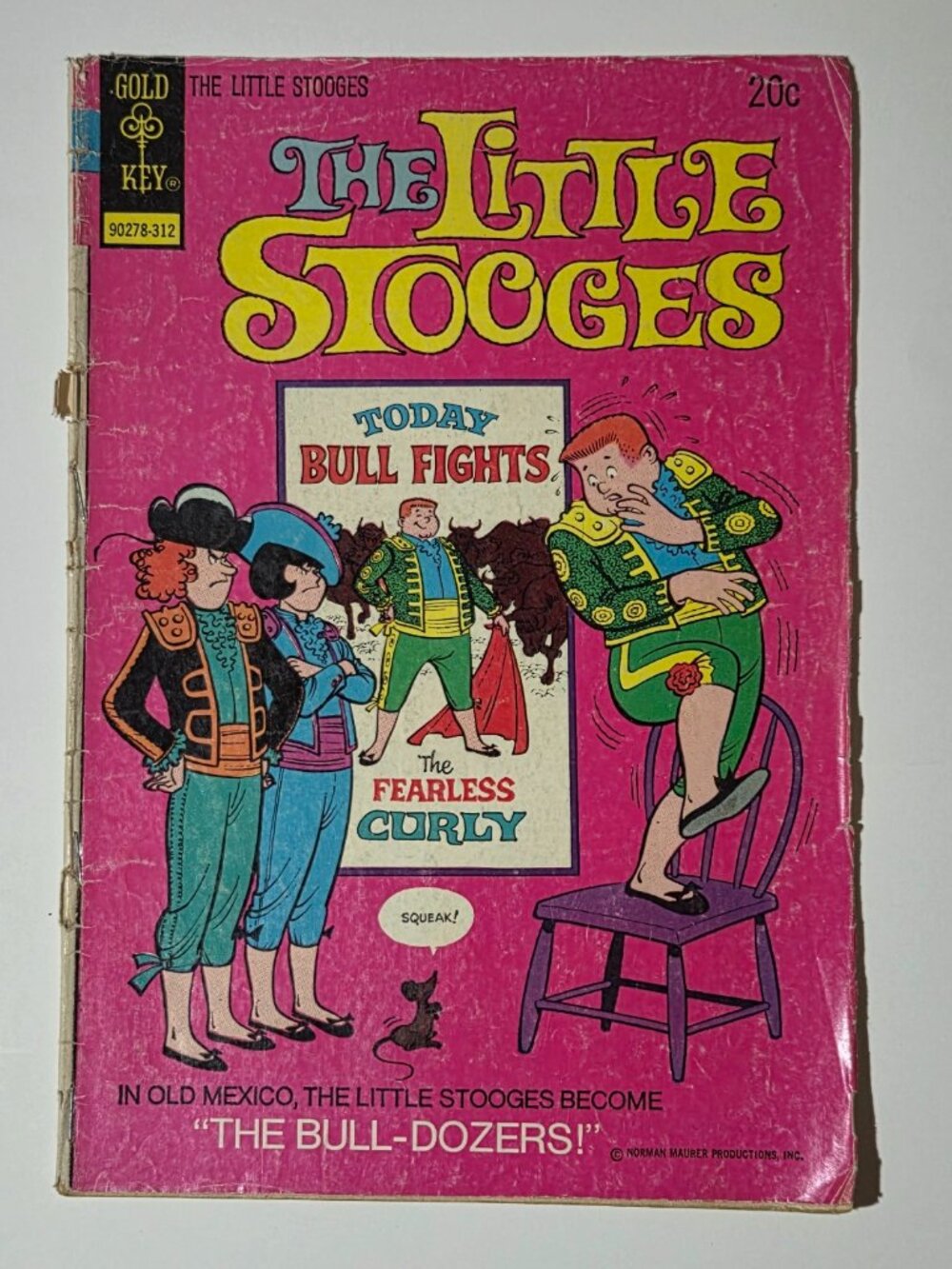 The Little Stooges #6 Comic Book - "The Bull-Dozers!"